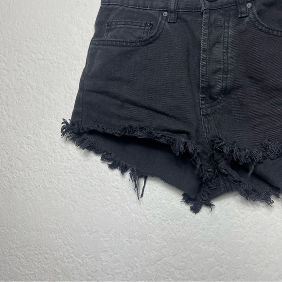 Billabong Cut Off Raw Hem Button Fly Shorts - Picture 2 of 8